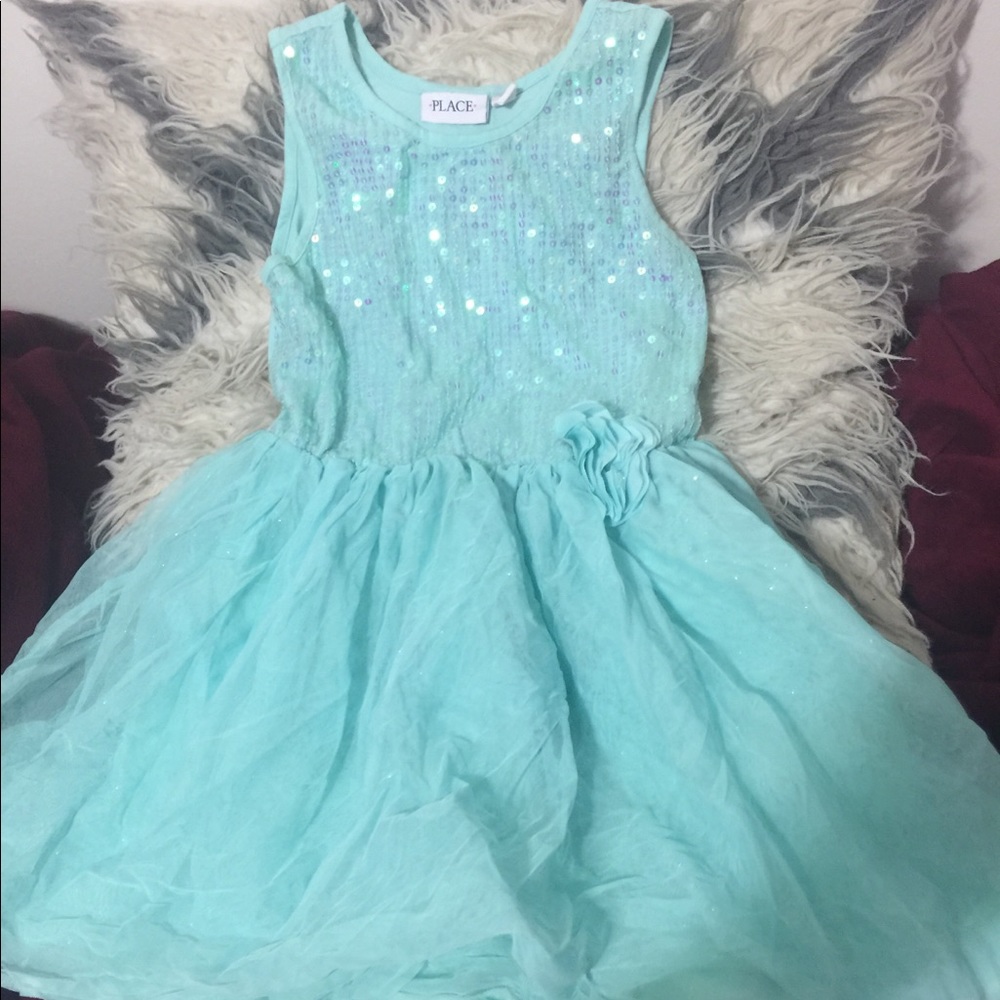 Baby blue girly dress